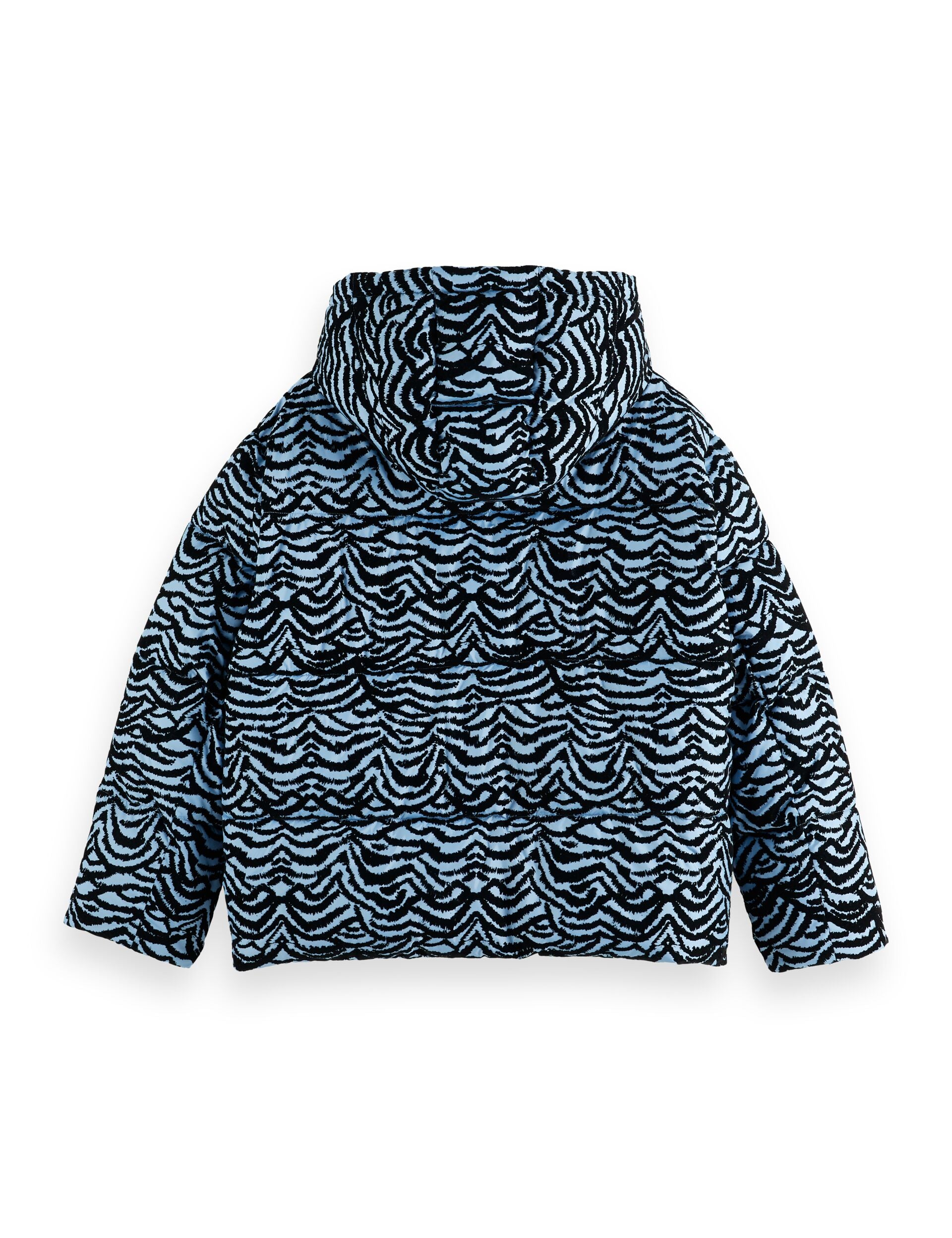 Hooded puffer