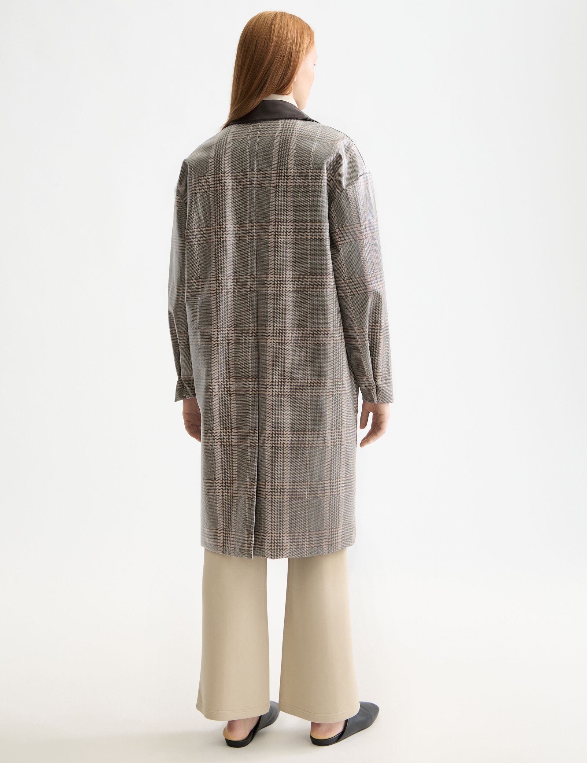 Coated raincoat