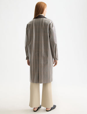 Coated raincoat