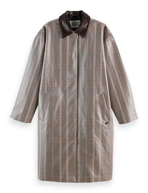 Coated raincoat