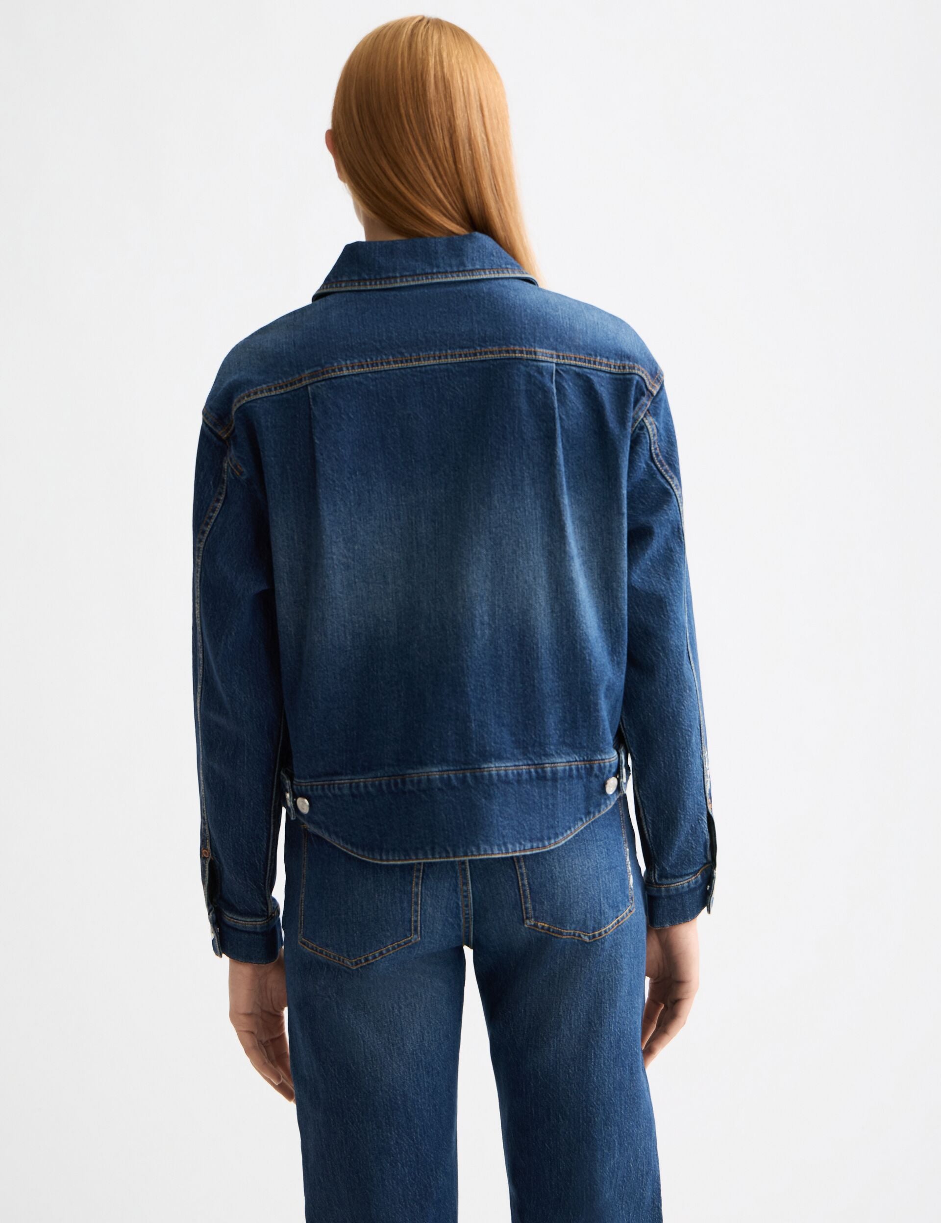 Cropped denim jacket — Let It Rain 750 years celebration – Scotch