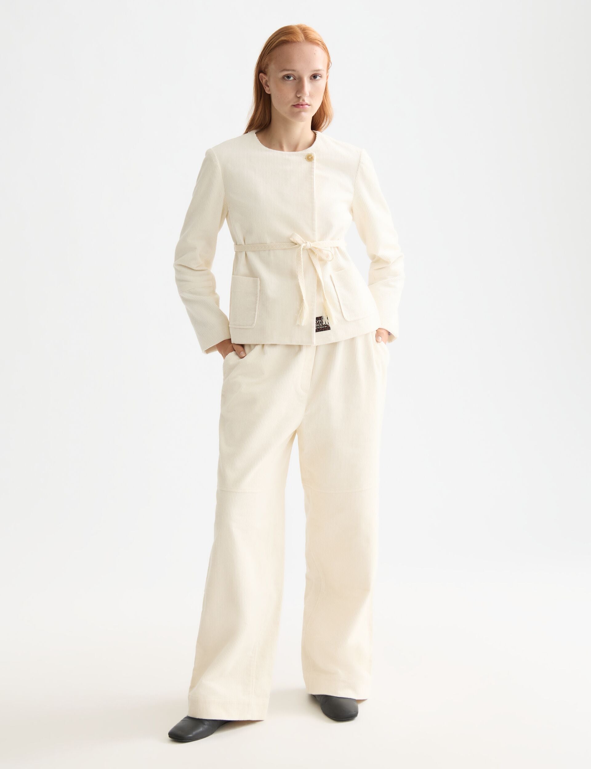Noa high-rise wide-leg pull on pant– Scotch & Soda