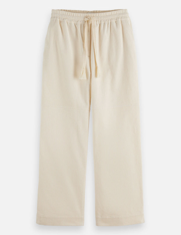 Noa high-rise wide-leg pull on pant