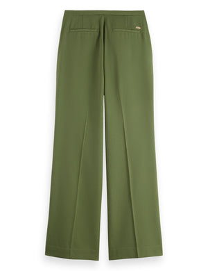 Edie - high rise wide leg gabardine pant