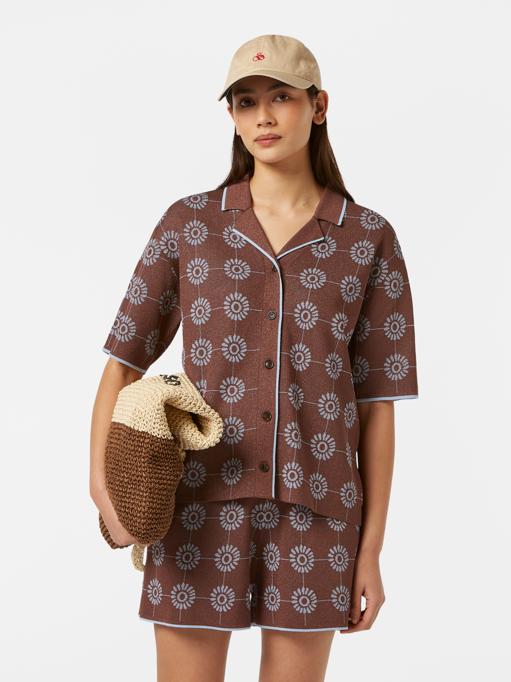Jacquard Knit Shirt