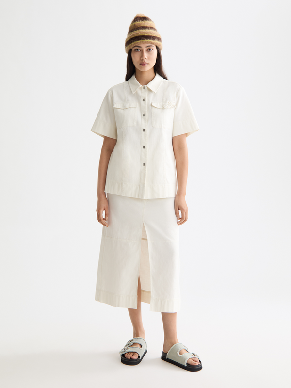 Patch Pocket Short Sleeve Shirt