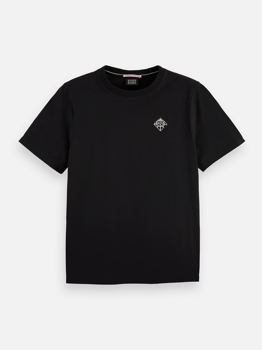 T-shirt classique avec illustration sur la poitrine