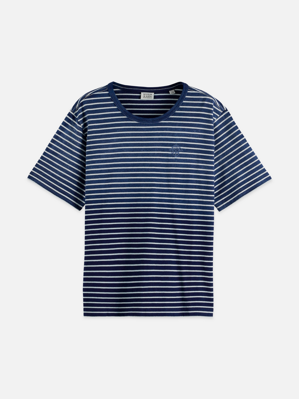 Indigo Washed Loose Fit T-Shrit