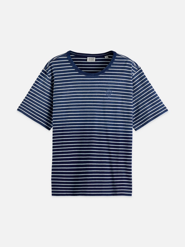 Indigo Washed Loose Fit T-Shrit