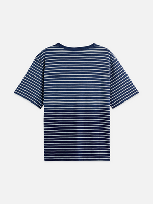 Indigo Washed Loose Fit T-Shrit