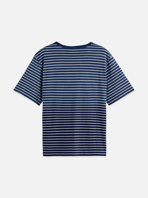Indigo Washed Loose Fit T-Shrit