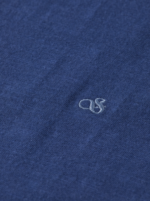 V-Neck T-Shirt With Ampersand Embroidery