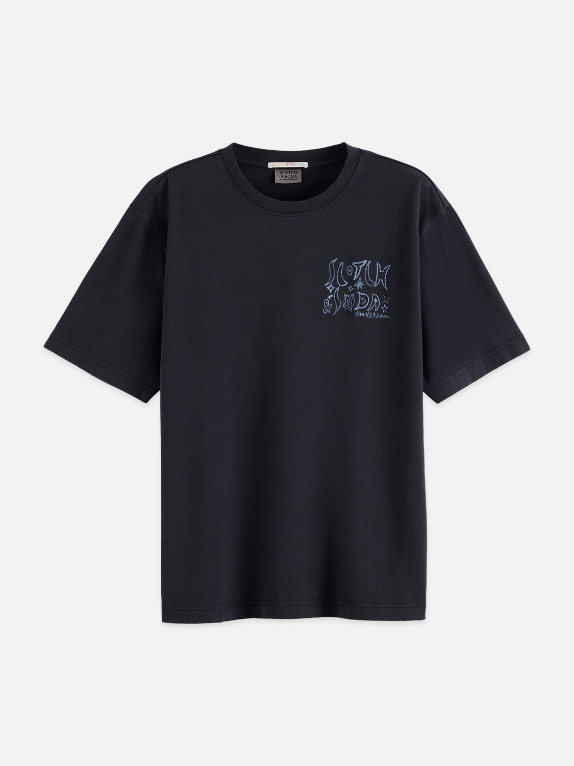 Washed Artwork Loose T-Shirt