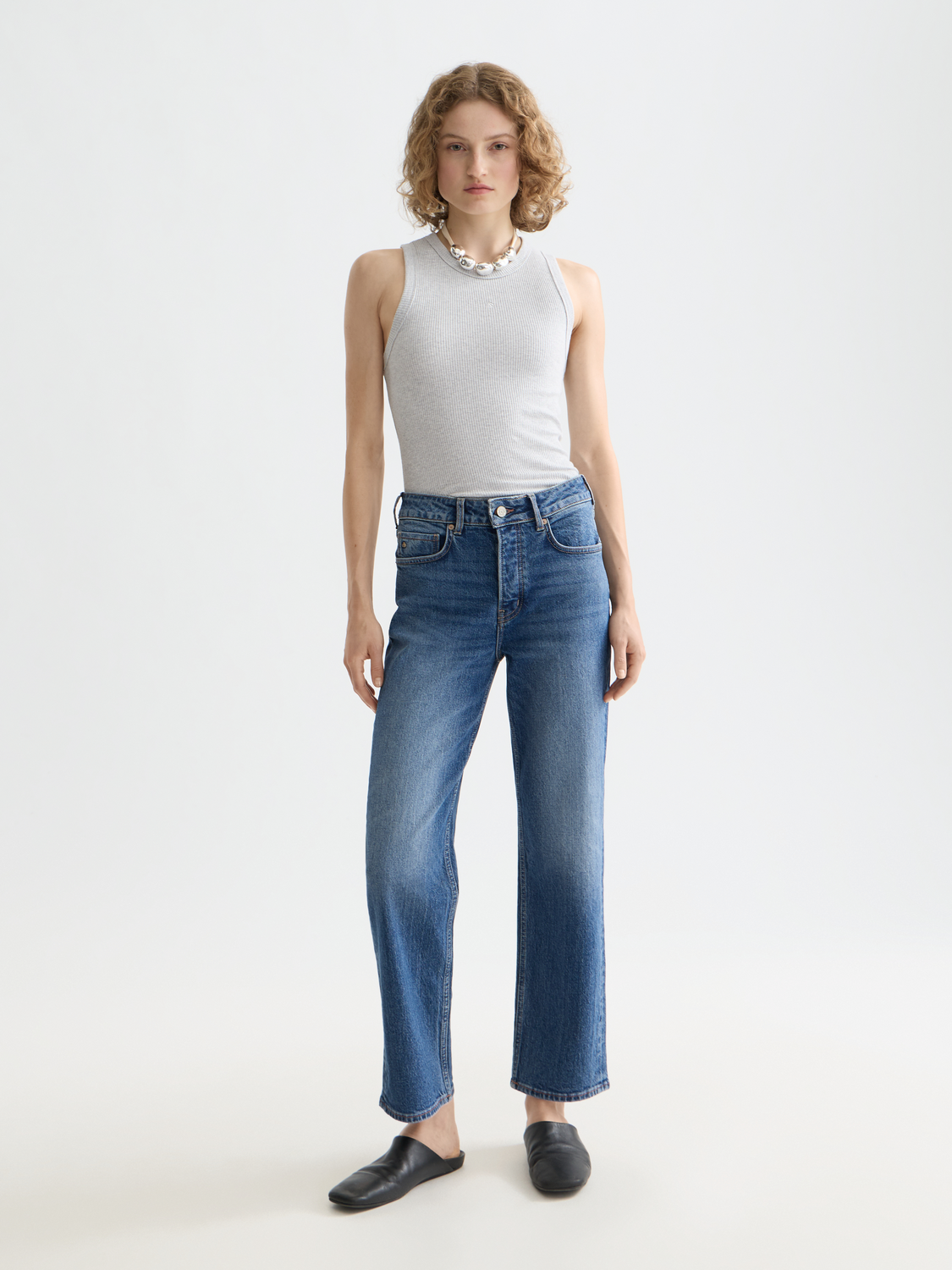 Essentials — Ribbed Racer Tank