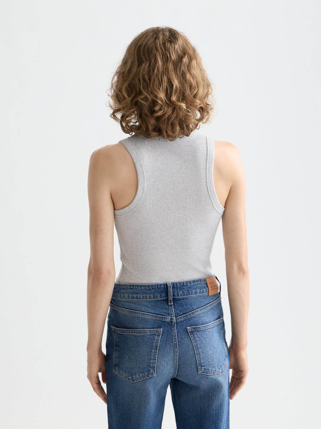 Essentials — Ribbed Racer Tank