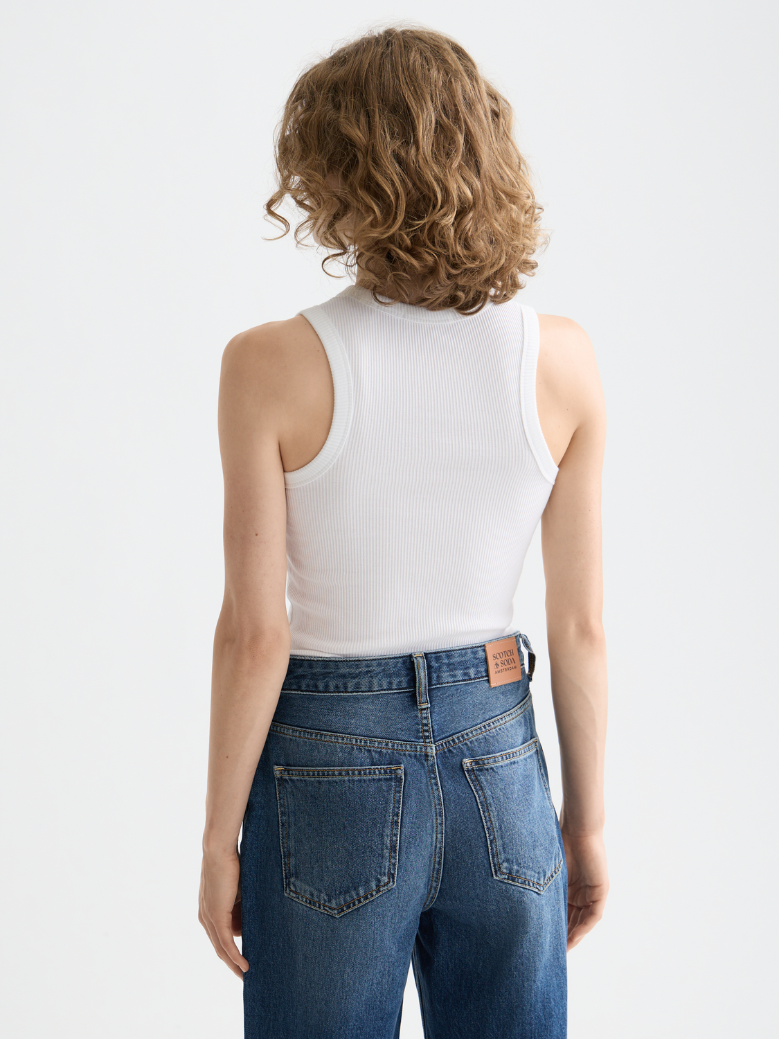 Essentials — Ribbed Racer Tank