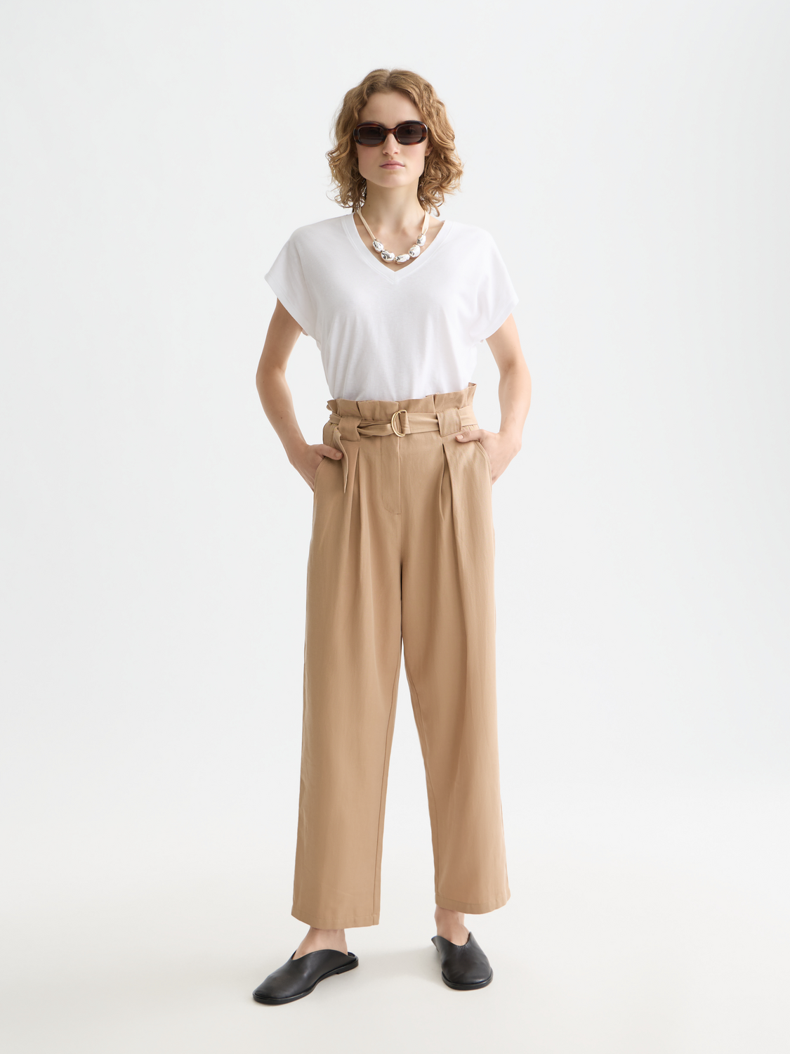 Essentials — Slub V-Neck T-Shirt