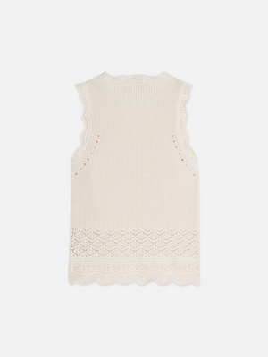 Pointelle-Strickweste