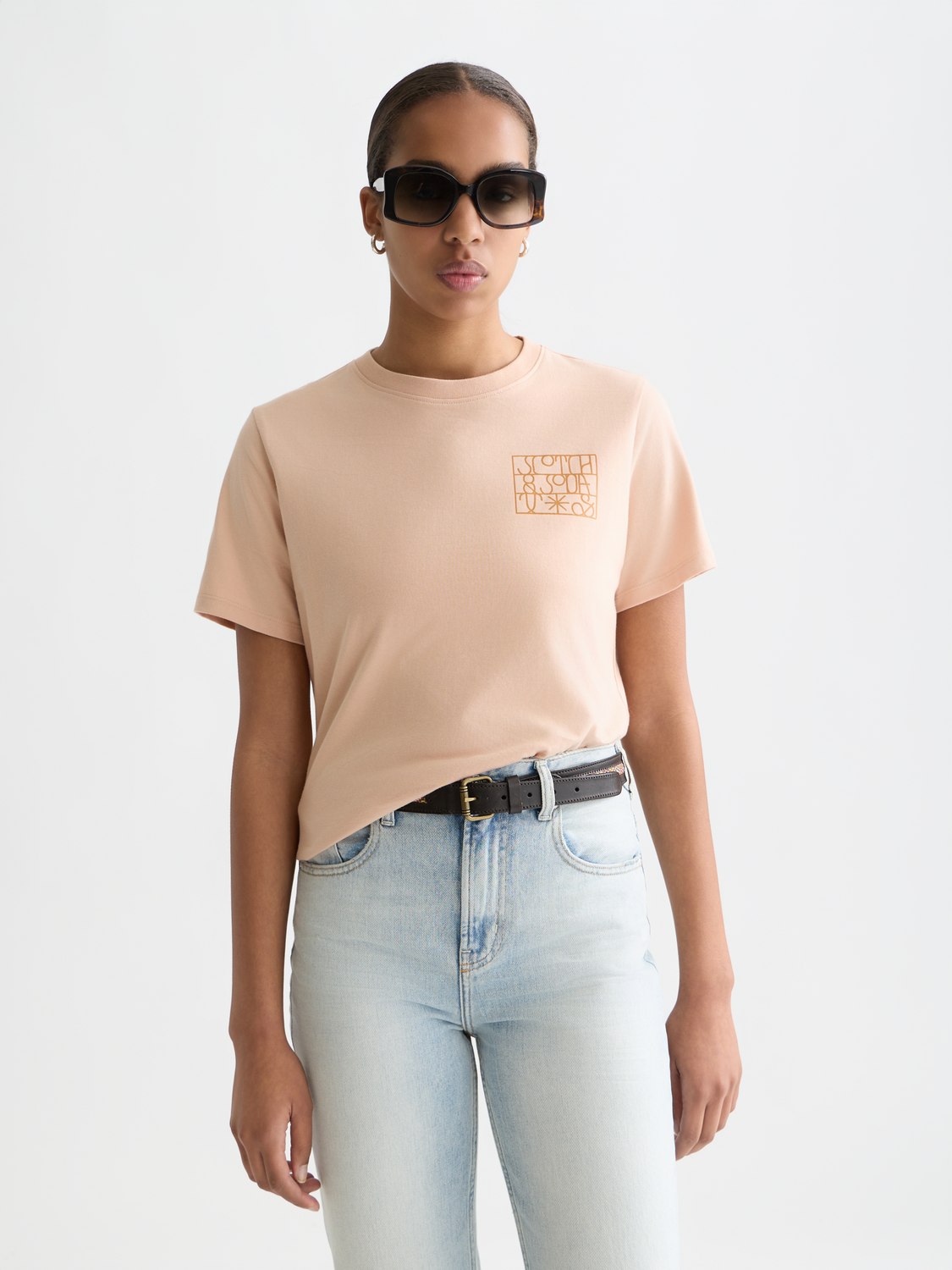 Small Artwork Regular-Fit T-Shirt