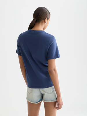 T-shirt Regular avec motif sur la poitrine