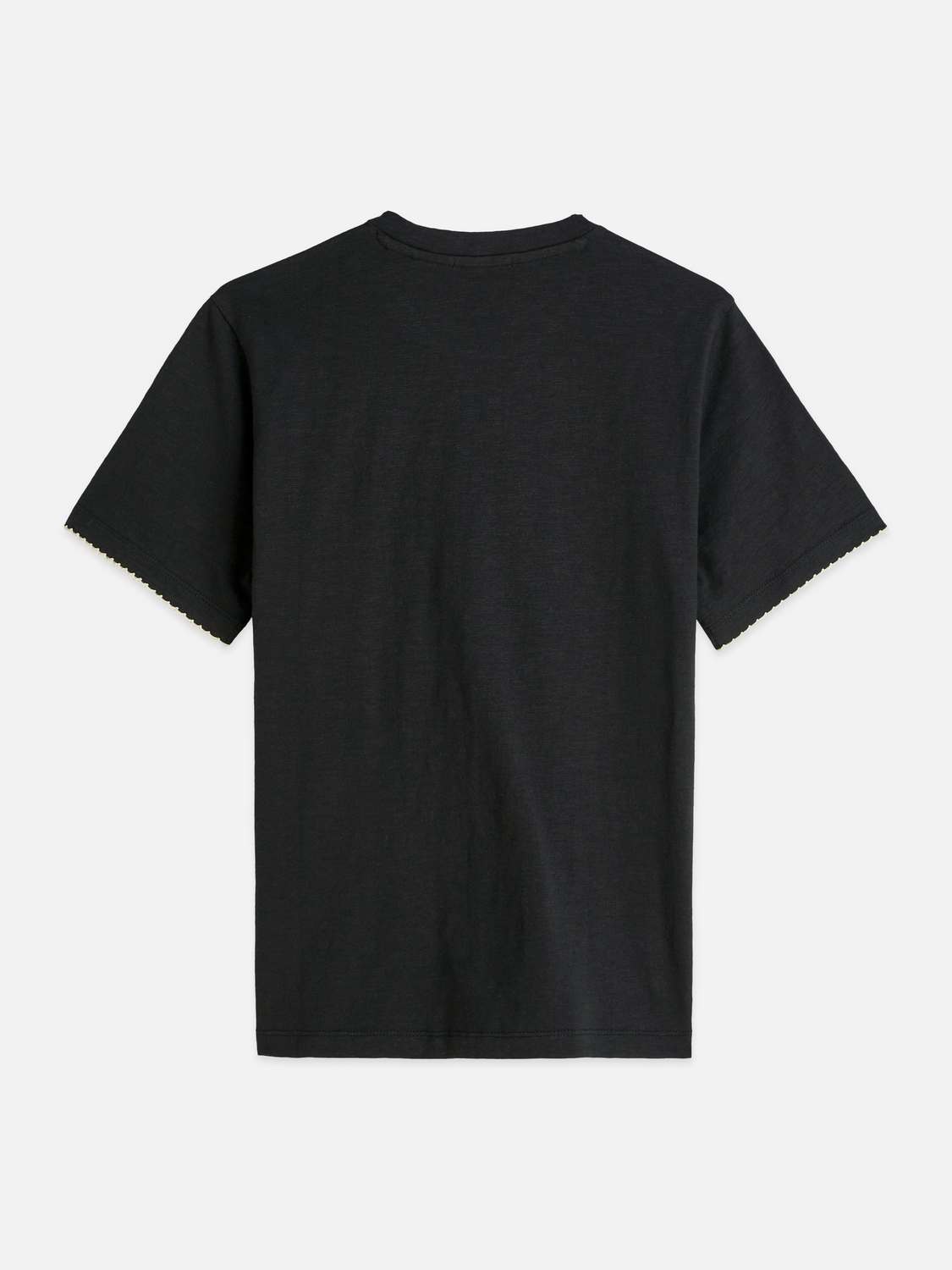 Embroidered Slub Regular-Fit T-Shirt
