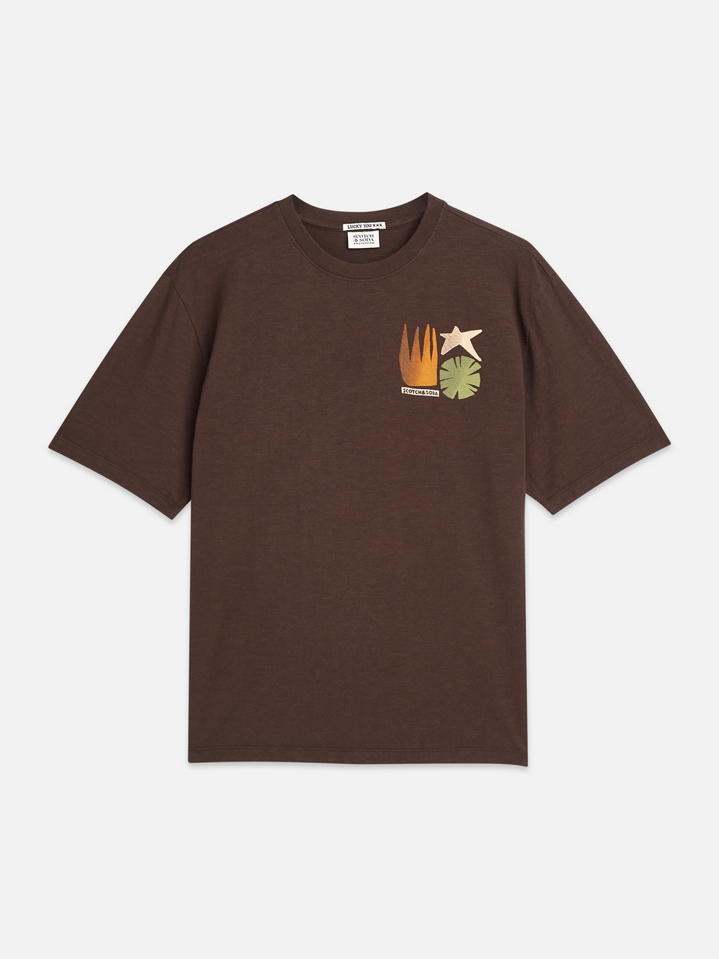 Front Back Artwork Loose-Fit T-Shirt