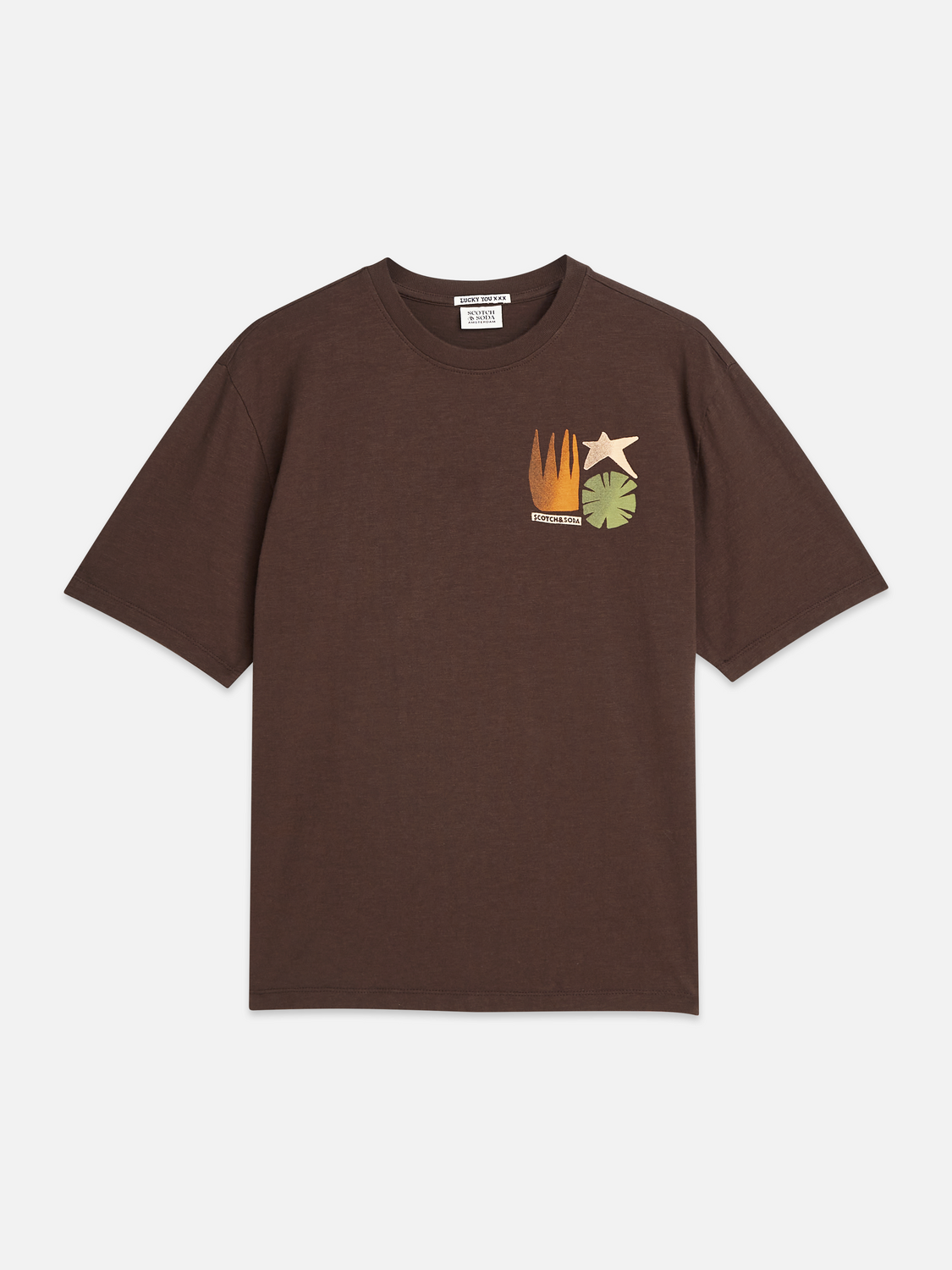Front Back Artwork Loose-Fit T-Shirt