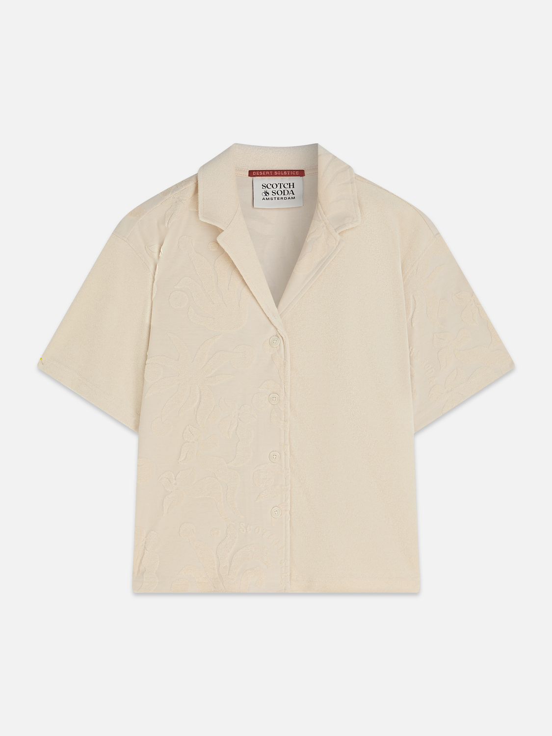 Toweling Short Sleeved Shirt