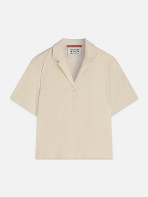 Toweling Short Sleeved Shirt