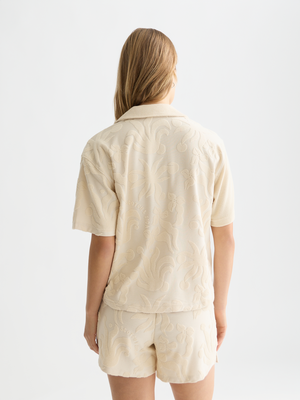 Toweling Short Sleeved Shirt