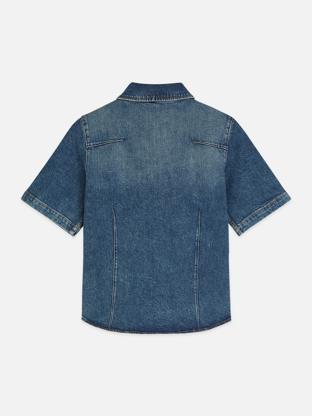 Darted Shirt - Verdant Fade