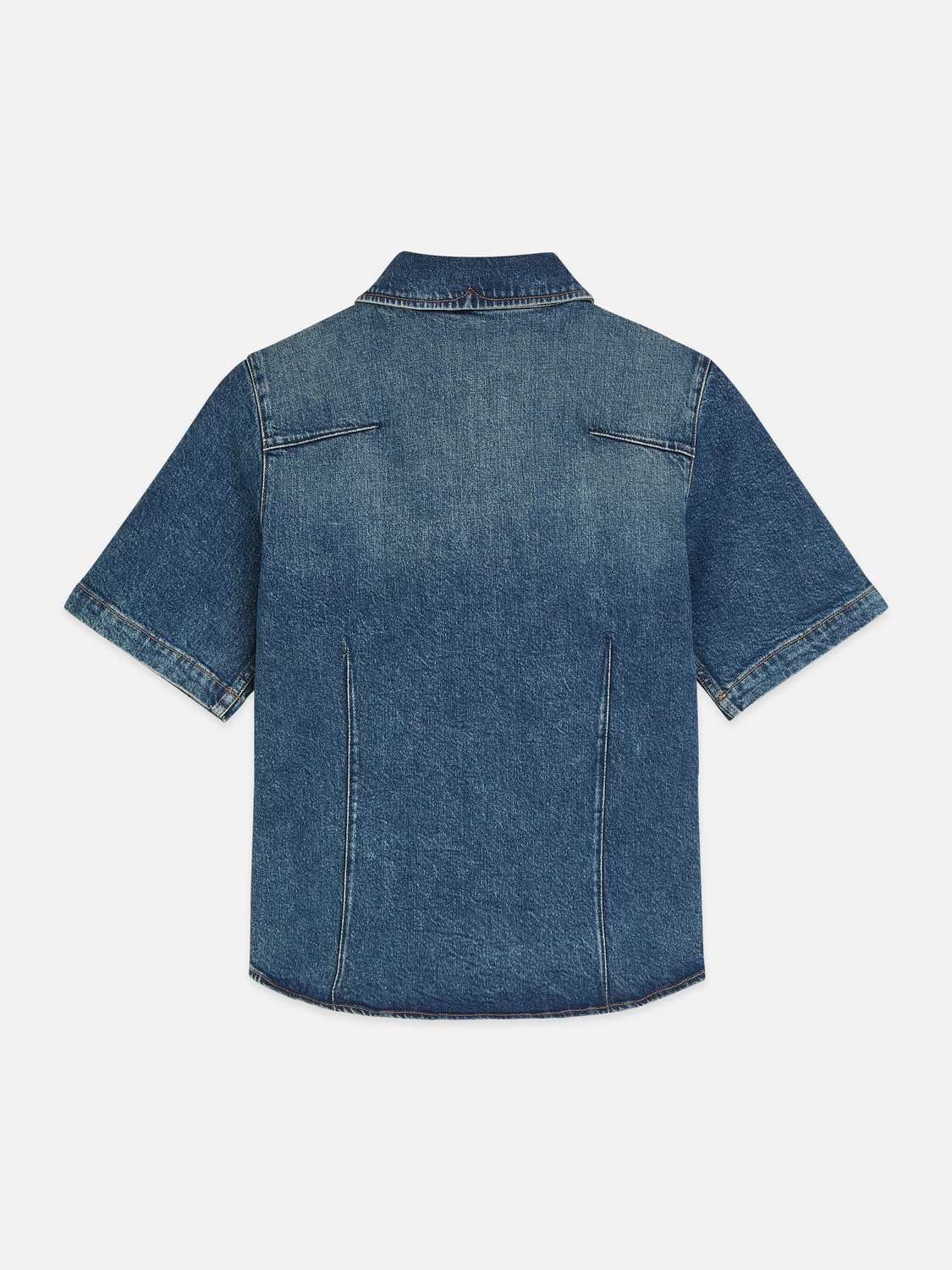 Darted Shirt - Verdant Fade