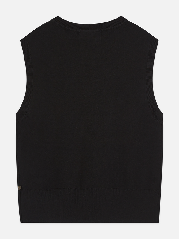 Compact Knitted Relaxed-Fit Spencer