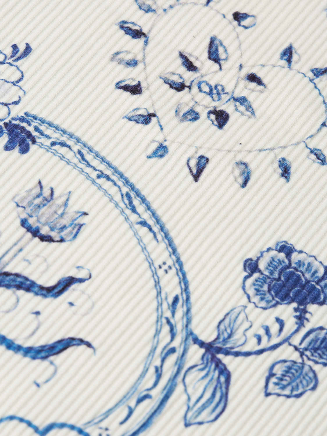 Scotch & Soda x Royal Delft Printed Rib Racer Tank