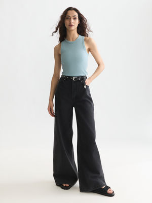 Geripptes Racerback-Top