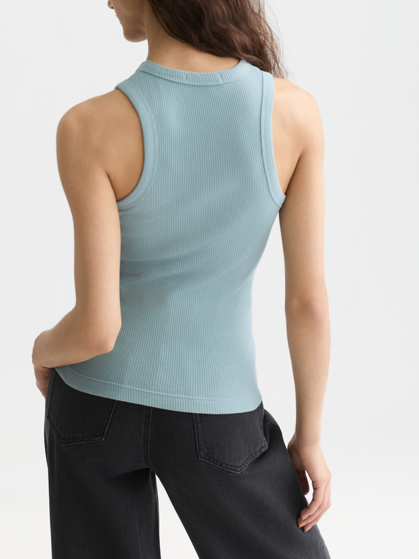 Geripptes Racerback-Top