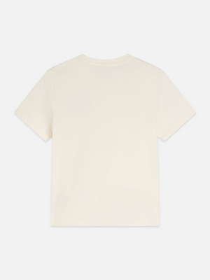 Regular-Fit T-Shirt mit Brustaufdruck