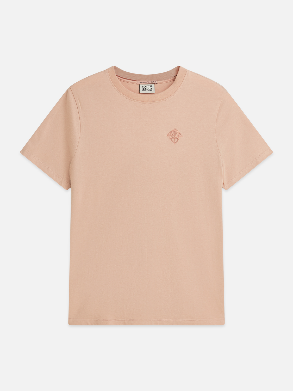 Embroidered Logo Regular-Fit T-Shirt
