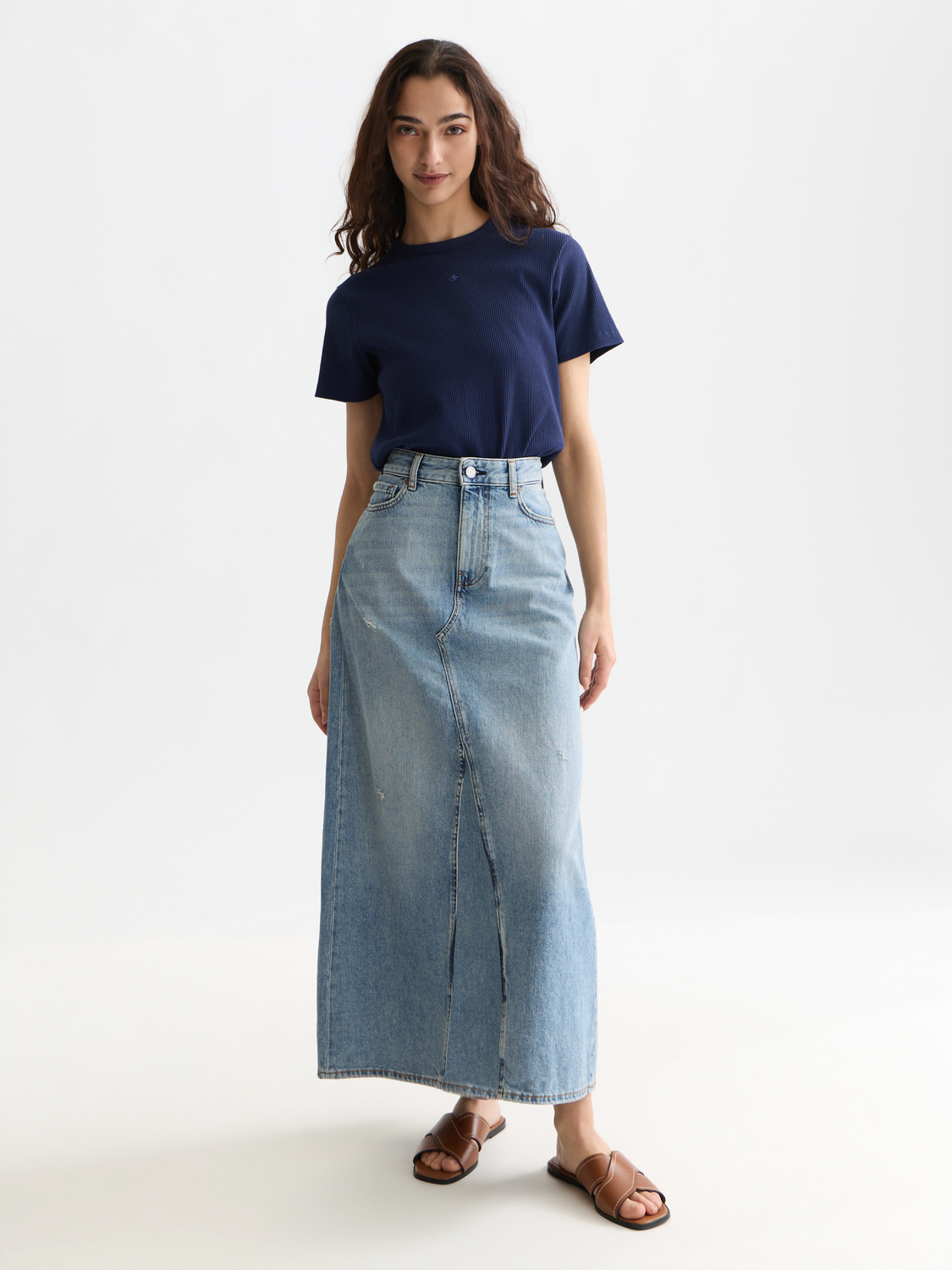 Rib Regular-Fit T-Shirt