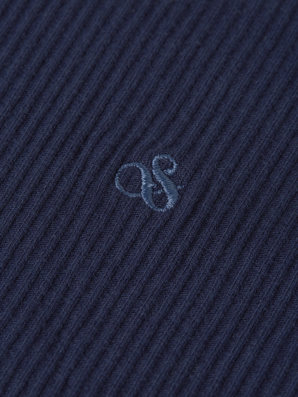Rib Regular-Fit T-Shirt