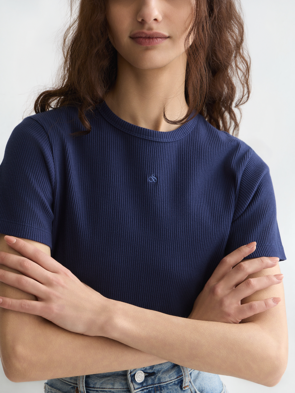 Rib Regular-Fit T-Shirt