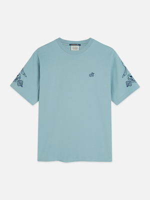 T-shirt brodé ample