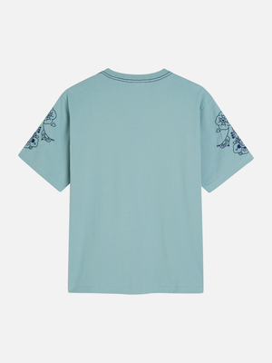 T-shirt brodé ample