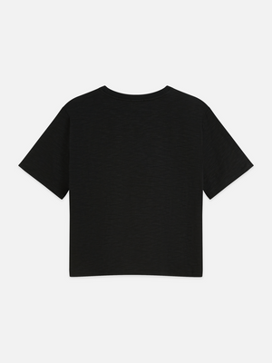 Key Hole Sleeves T-Shirt