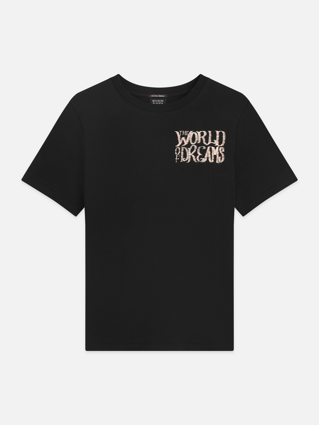 T-Shirt mit Brust-Artwork, normale Passform
