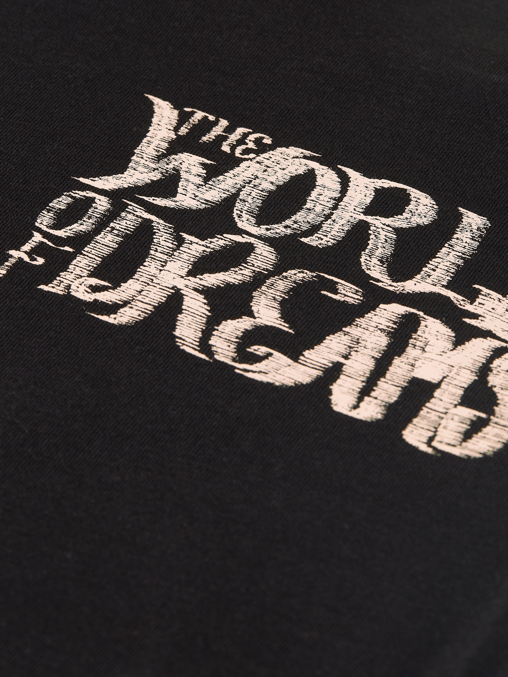 T-Shirt mit Brust-Artwork, normale Passform