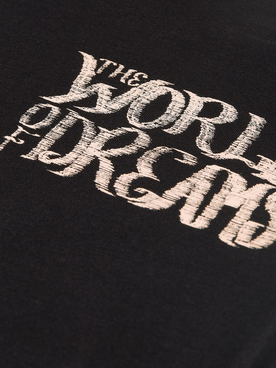 T-Shirt mit Brust-Artwork, normale Passform