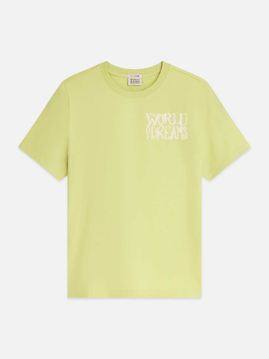 T-Shirt mit Brust-Artwork, normale Passform