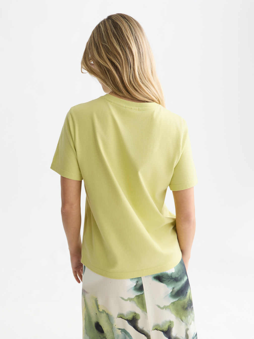 T-Shirt mit Brust-Artwork, normale Passform