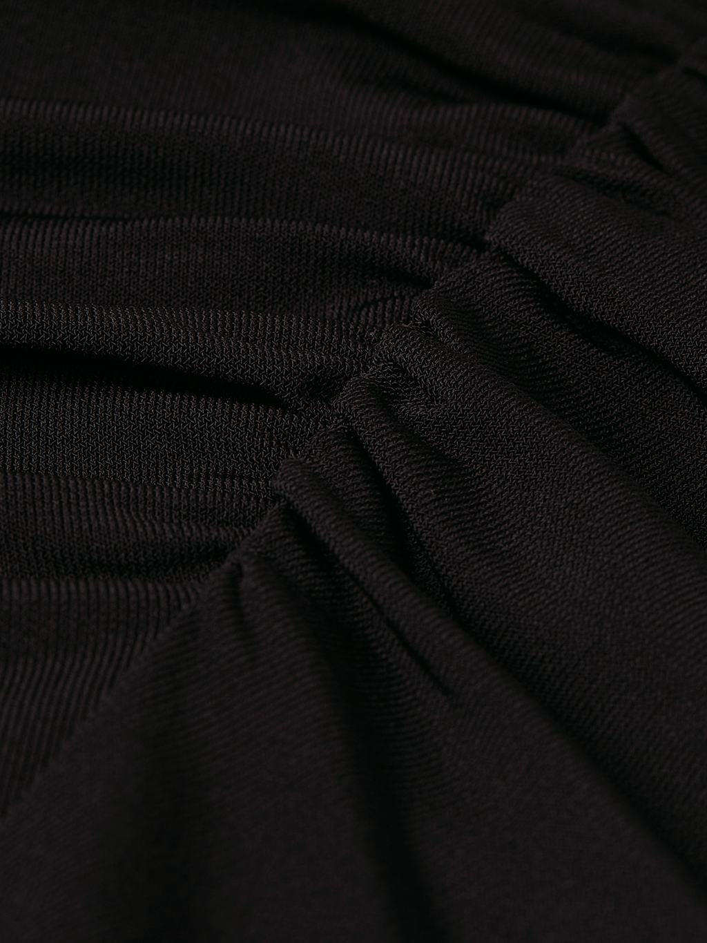 Ruched Batwing Stretch T-Shirt